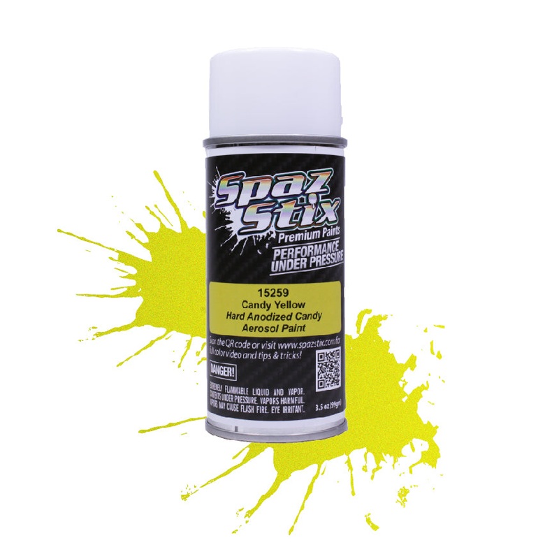 Spaz Stix Candy Yellow Aerosol 3.5OZ