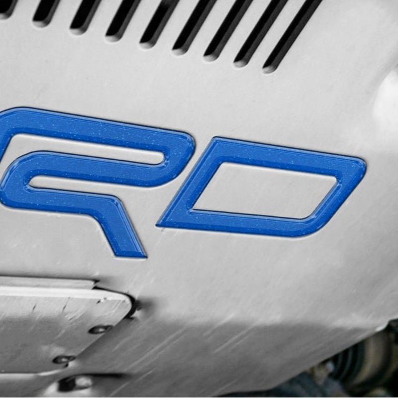 Tufskinz Skid Plate Letter Inserts for 4Runner (2010-2024)