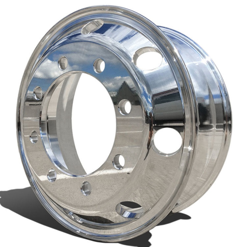 19.5×6.75 Accuride 8x275mm Hub Pilot High Polish Both Sides