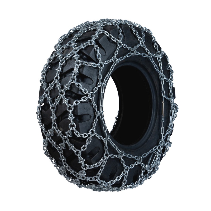 23.5-25 Quality Chain Loader-Grader DRSQ Double Diamond Pattern Alloy (With Out Wear Bar)- 11MM – 1 Pair
