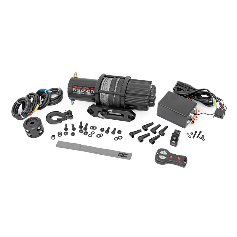 4500-LB Winch W/ Remote | UTV | Synthetic Rope