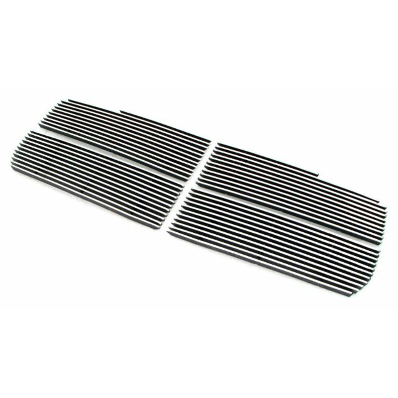 Paramount Automotive 32-0116 Overlay Billet Grille with 4 mm Horizontal Bars, 4 Piece