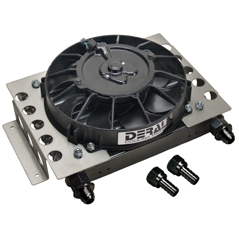 PLT FIN OIL COOLR -8 W/FAN