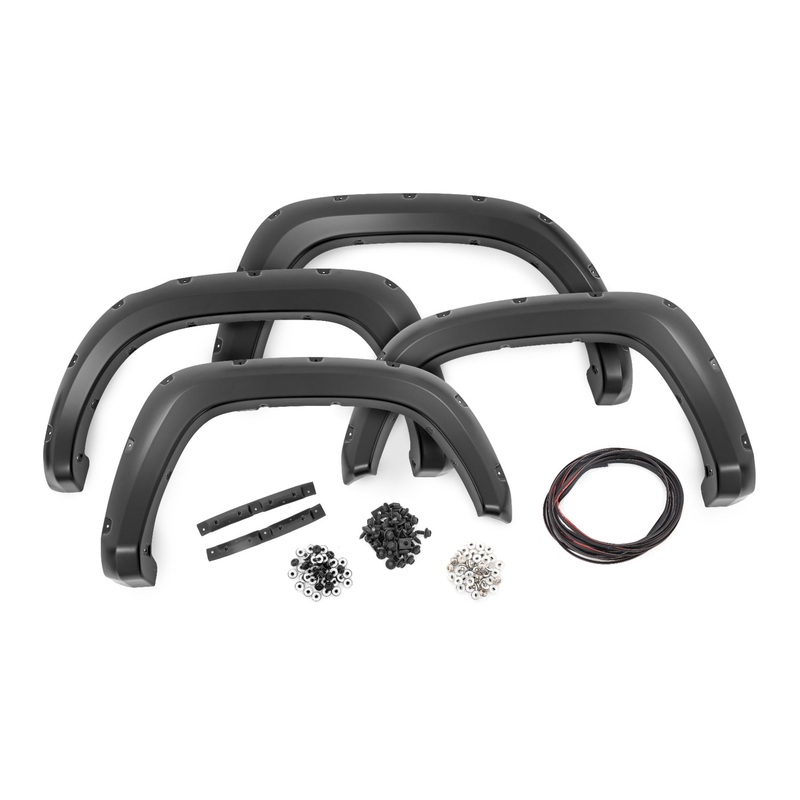 Pocket Fender Flares | 218 Midnight Black Metallic | Toyota Tacoma (16-23)