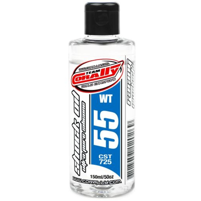 Team Corally Ultra Pure Silicone Shock Oil – 55 WT – 150ml