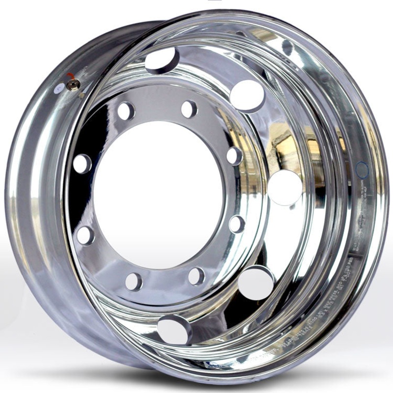19.5×6.75 Alcoa 8x275mm Hub Pilot Mirror Polish Rear