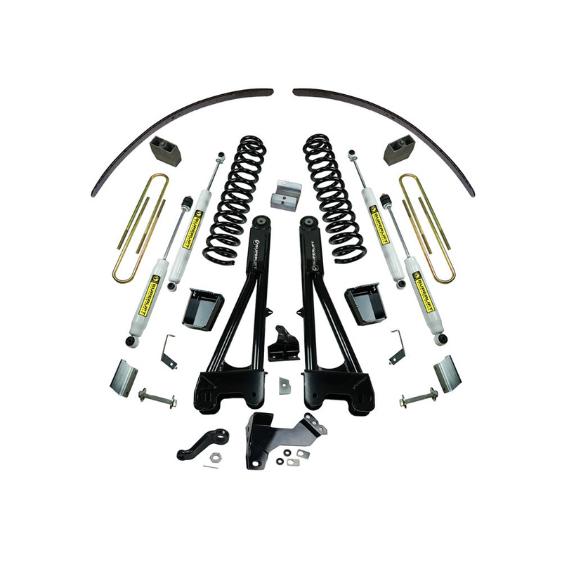 8″ Lift Kit – 11-16 F250/F350 4WD – Dsl w/ Replacement Radius Arms w/ SL Shocks K991