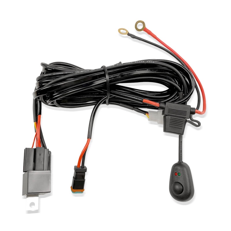 LED Light Bars Wiring Harness with DT Connector – 1 Lead