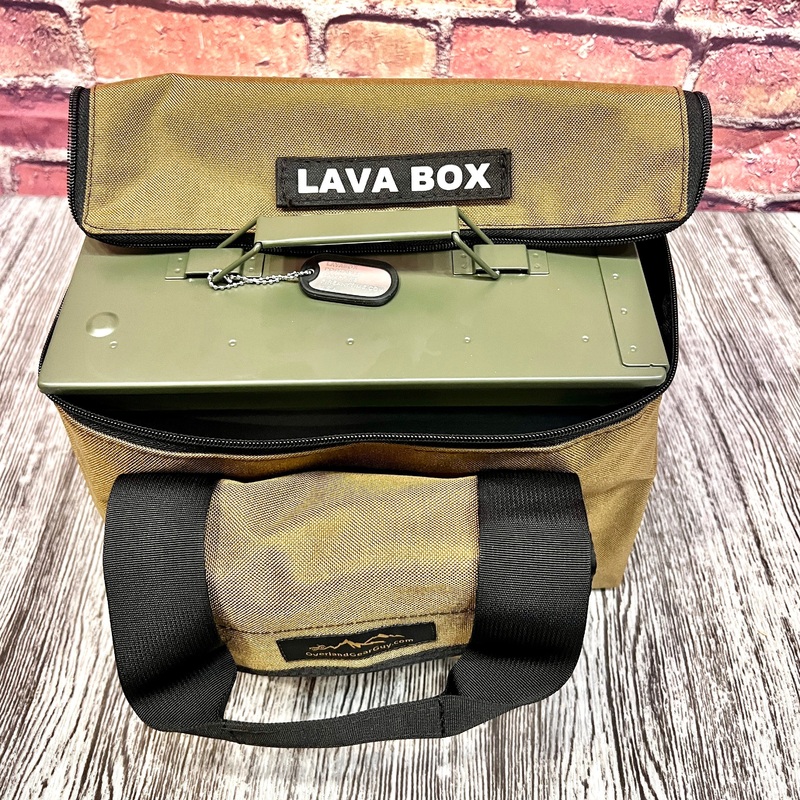 Overland Gear Guy Deluxe Lava Box, FireCan, & Ignik Carry Bag