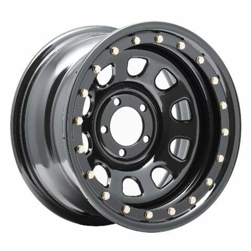 Pro Comp Wheels 252-5165 Rock Crawler Series 252 Black D-Window Wheel