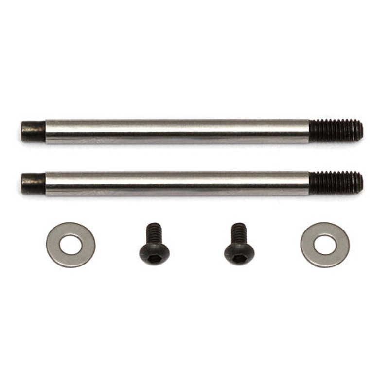 Team Associated FT 3 x 27.5 Shock Shaft (V2), Chrome for #91577 & #91578
