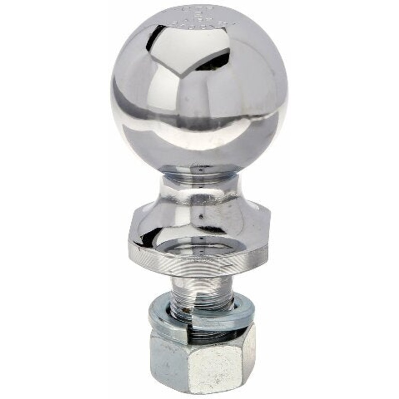 Tow Ready Reese 63887 Packaged Class II Hitch Ball, Chrome – 2″ Ball x 3/4″ x 1-1/2″, 3,500 lbs.