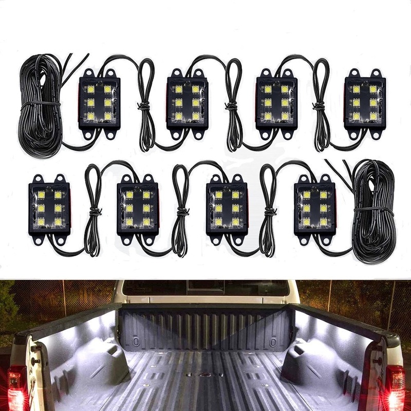 TRUCK2GO Truck Bed Work box Waterproof LED Lighting Kit (White led)