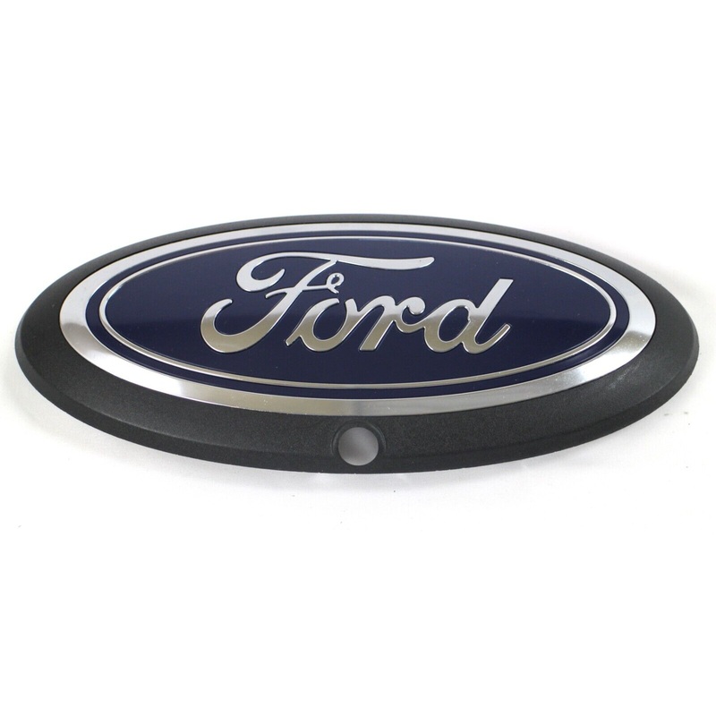 Genuine OEM Ford Oval Replacement Emblem With Camera Mount JC34-8B262-CB Truck, Van, SUV