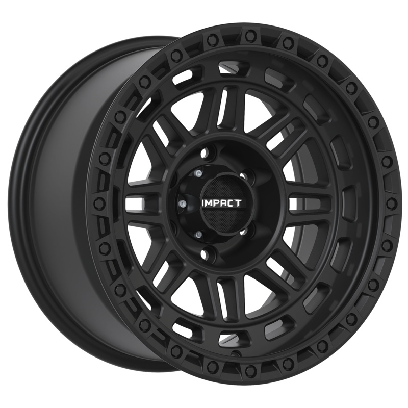Impact Offroad 17X9 Offroad Wheel |6X139.7 PCD |0mm Offset |107.7mm CB Satin Black Rims