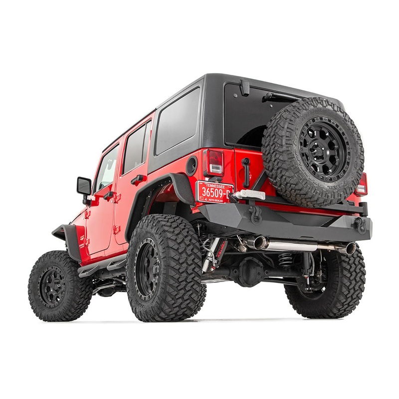 Rear Bumper | Rock Crawler | Tire Carrier | Jeep Wrangler JK/Wrangler Unlimited (07-18)