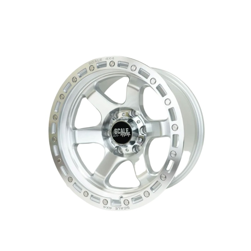 SCALE4X4 S03 Machined 17″ Wheels – 17×9 / -25 / 6×139.7