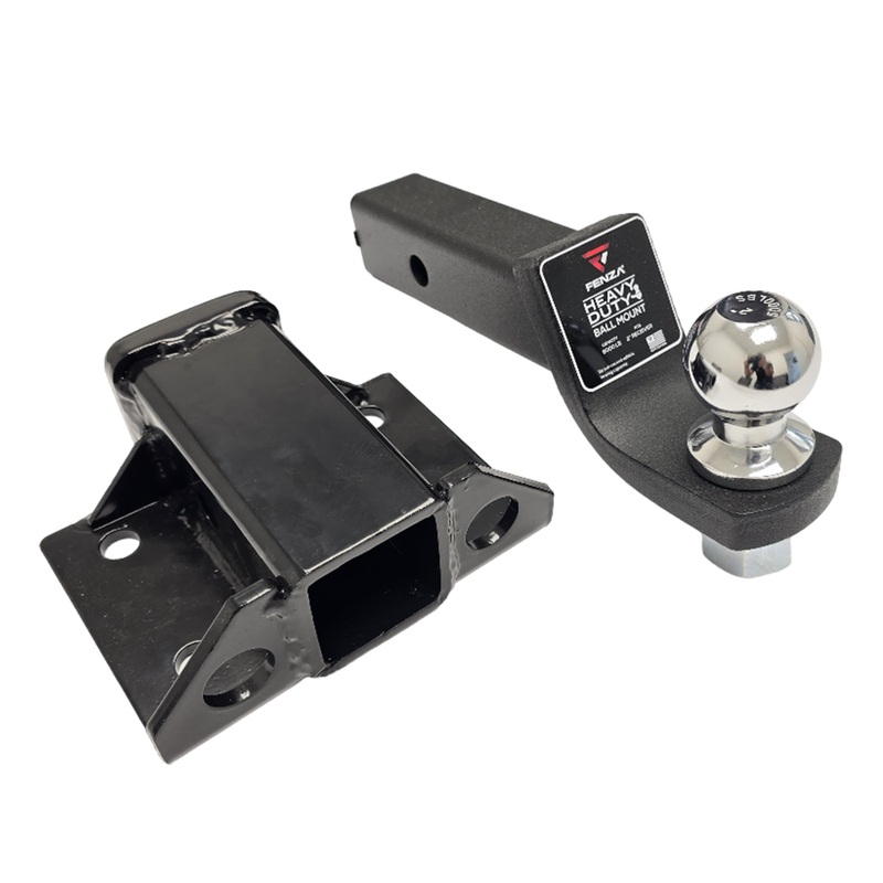 Fenza Heavy-Duty Towing Hitch Receiver with Drop Ball  Compatible with Volkswagen Amarok 20102024 | 6,500 lbs Capacity