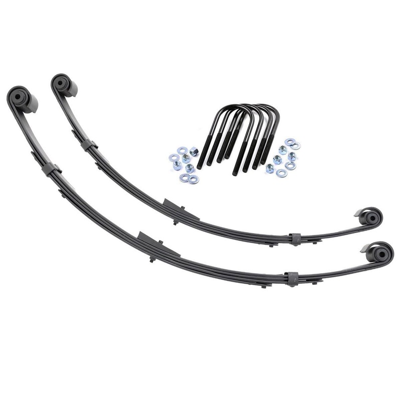 Rear Leaf Springs | Military Wrap | 4″ Lift| Pair | Jeep Wrangler YJ (87-95)