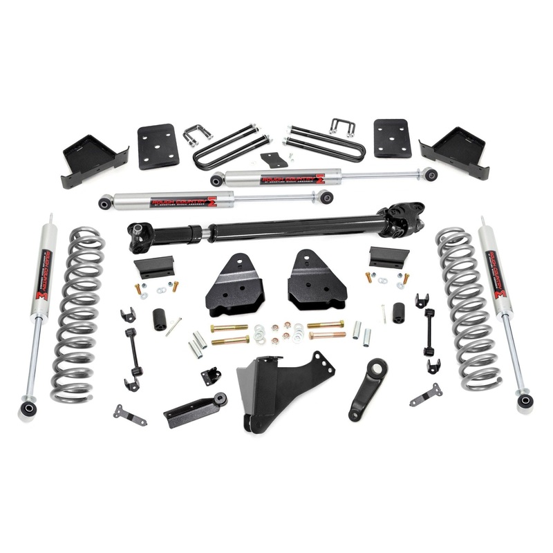 Rough Country 6 Inch Lift Kit Diesel OVLD D/S M1 Fits Ford F-350 4WD 2017-2022