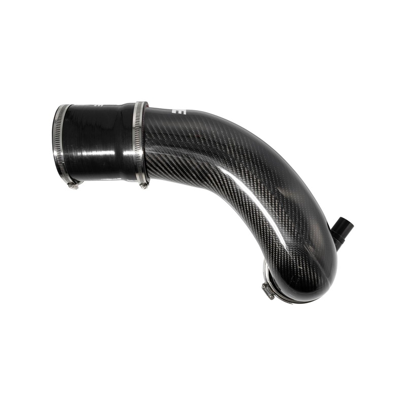 Turbo Inlet 2004.5-2005 GM 6.6L Duramax LLY – Zilla Carbon Fiber Weave Pacific Performance Engineering
