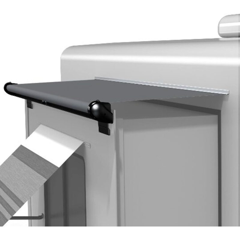 Carefree SOKIII Slideout RV Awning – Deflector Only – 77″ – Black