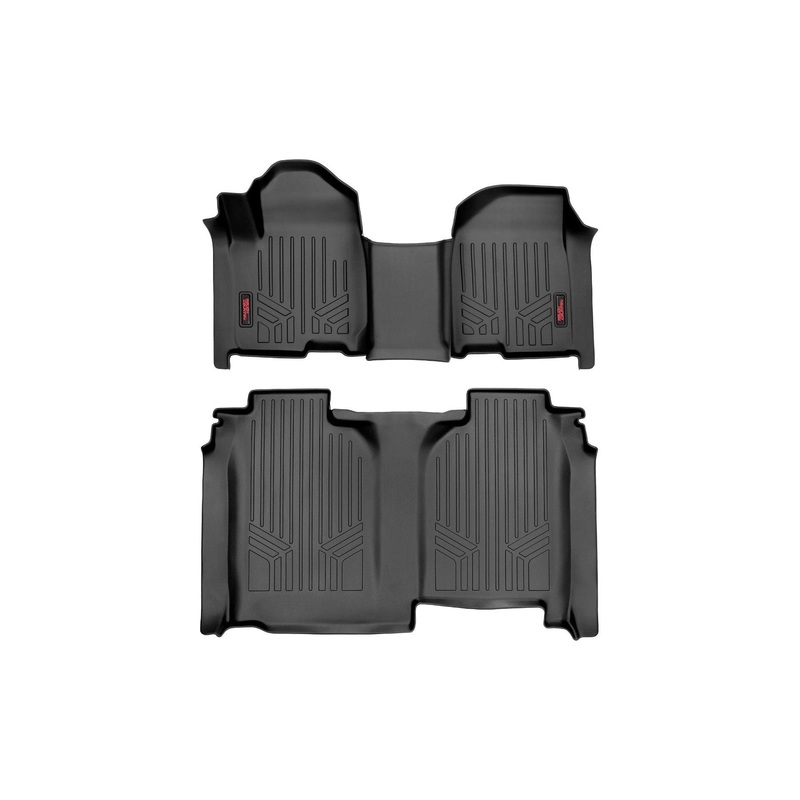 Floor Mats | FR & RR | OV Hump | Crew | wo/underseat storage | Chevy/GMC 1500/2500HD/3500HD (19-24)