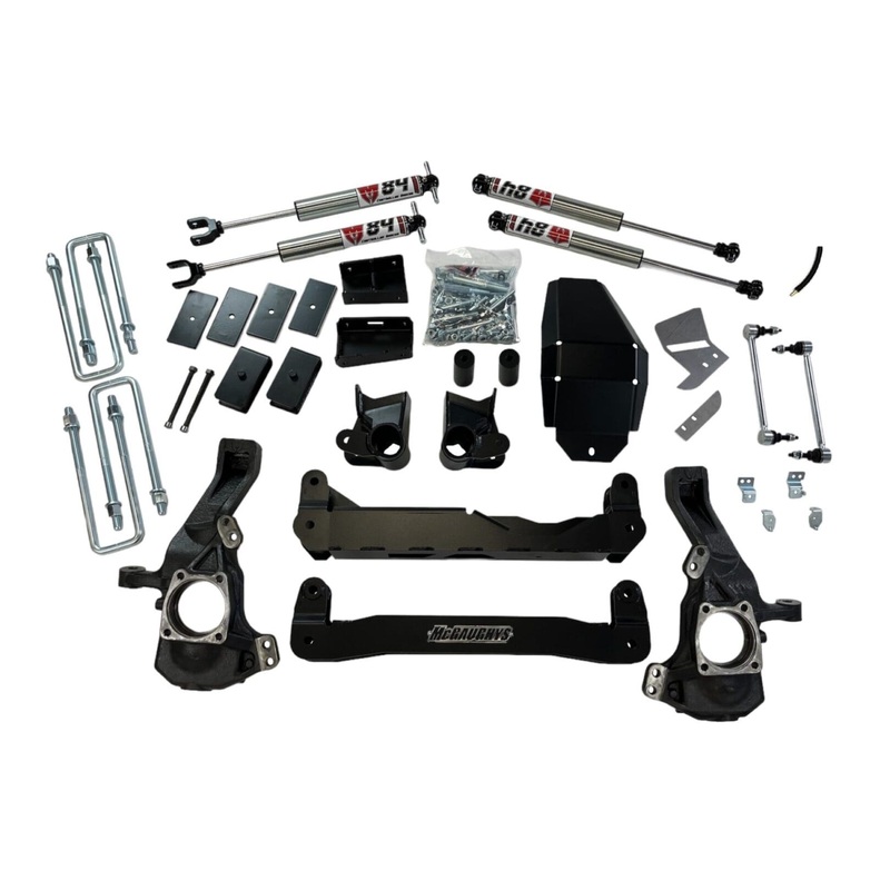 McGaughys – *4 Lift Kit, 2020-2025 GM Truck 3500 (#52455)