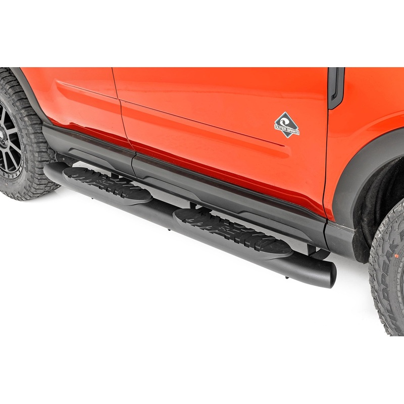 Oval Nerf Steps | Black | Ford Bronco Sport 4WD (2021-2024)