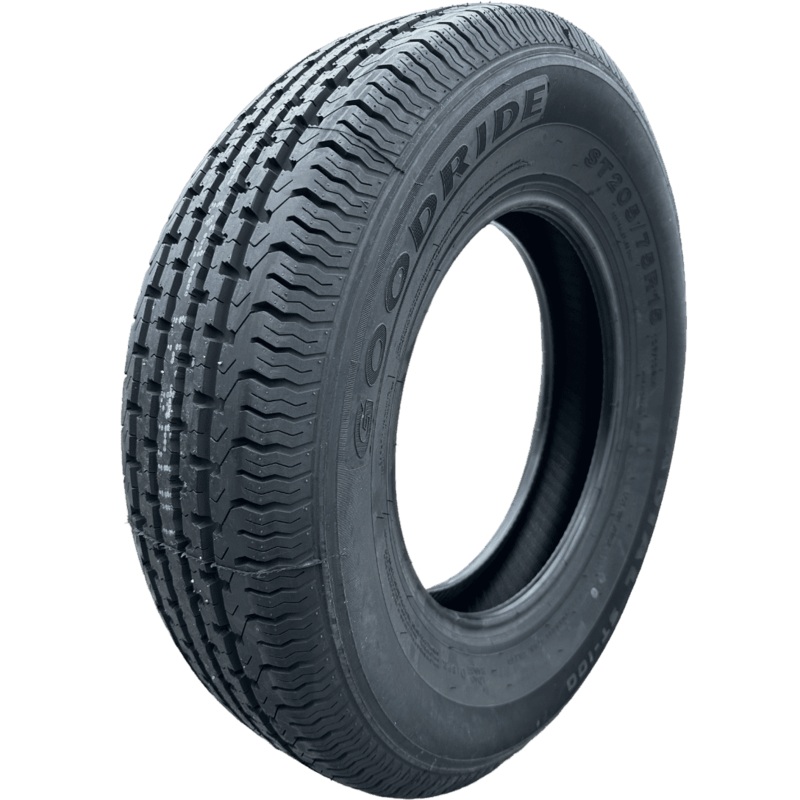 SET OF 2 GOODRIDE ST100 205/75R15 8-PR Trailer Tires