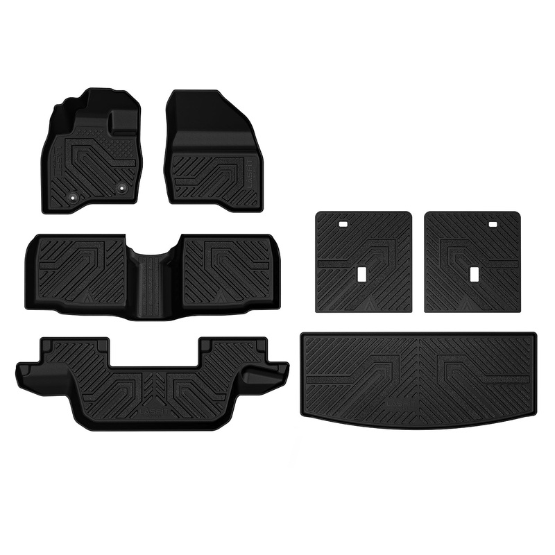 Fit for 2017-2019 Ford Explorer Floor Mats & Cargo & Seatback Mat