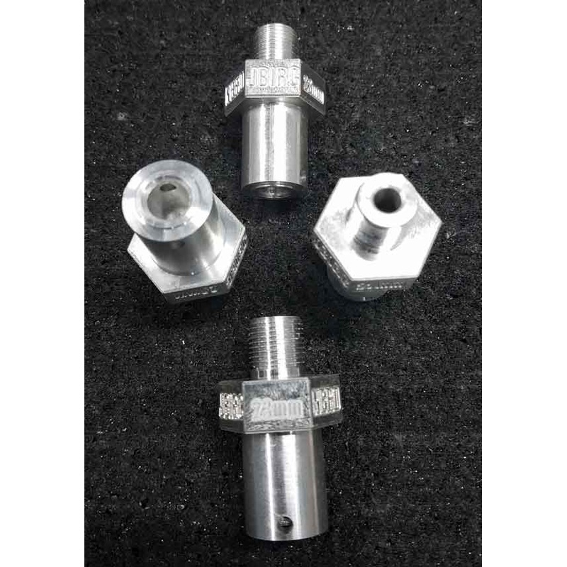 JBIRC 23mm +30mm Extended Wheel Hub Adapter Nero to CEN (4pc Set)