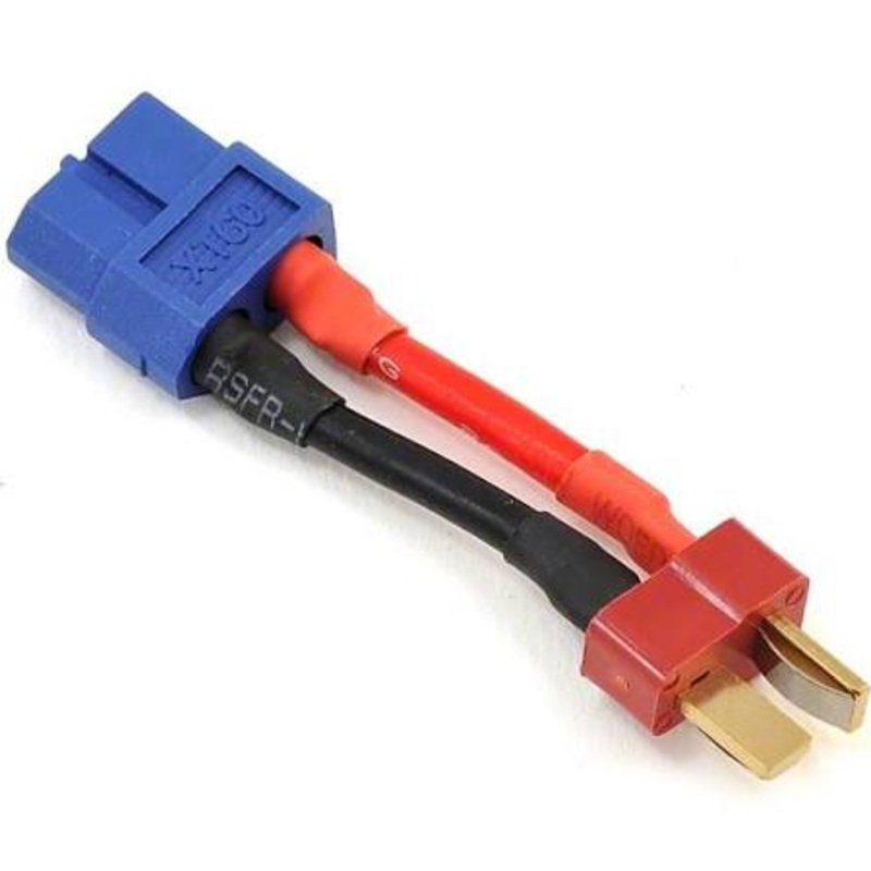 ProTek RC T-Style Plug to XT60 Plug Adapter (Male T-Style