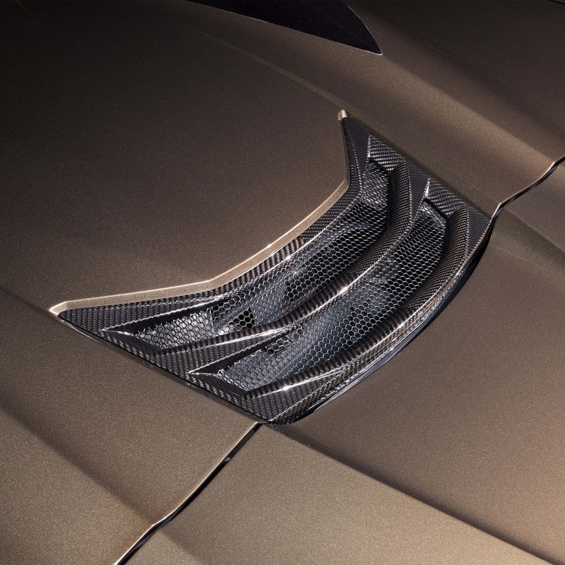 RSC Corvette C8 | Z06 Convertible Hatch Vent | Carbon Fiber
