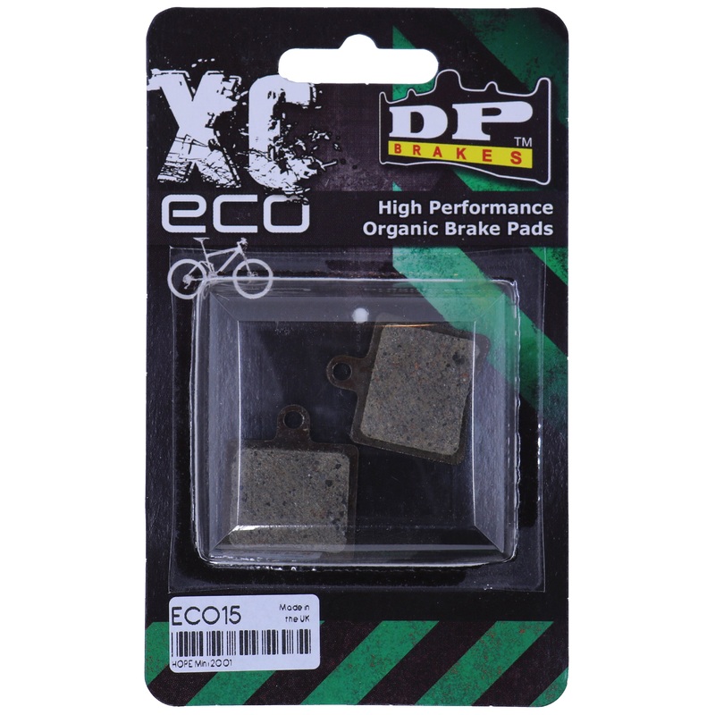 XC ECO – DP BRAKES Organic Disc Brake Pads for Hope Mini Brake Systems