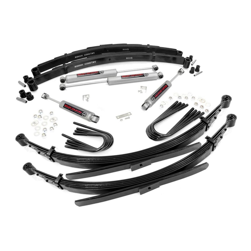 2 Inch Lift Kit | 52 Inch RR Springs | Chevy/GMC C10/K10 C15/K15 Truck/Jimmy (77-87)