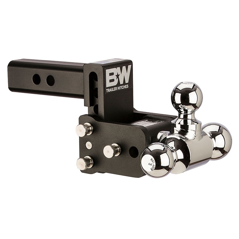 2″ Tow & Stow 3″ Drop Triball Black TS10047B