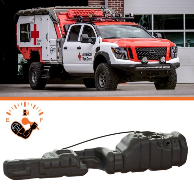 50 Gallon extra heavy duty, cross-linked polyethylene fuel tank 7040216