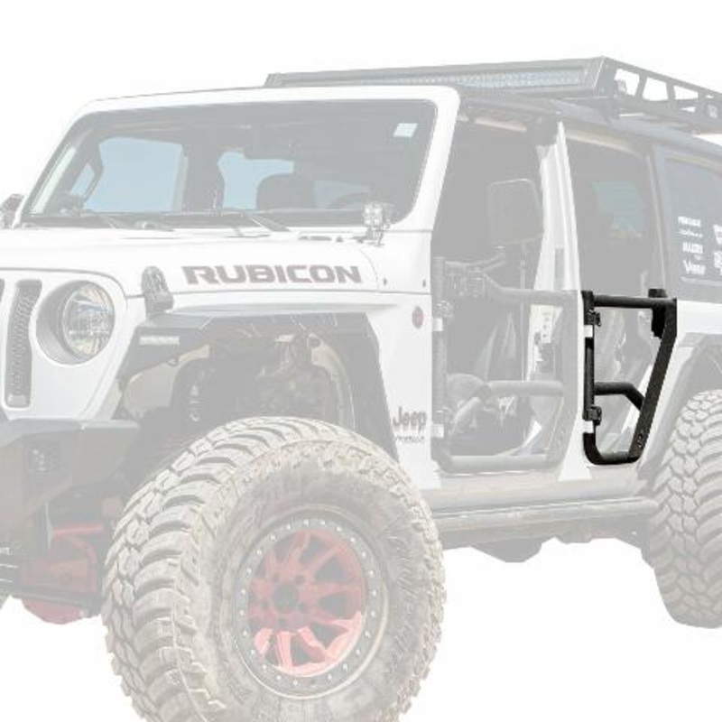 Body Armor JL-6155 2018-2021 Wrangler Jl Tube Doors Rear, Pair