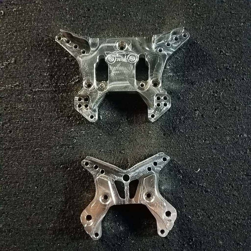 JBIRC 8mm 6061-T651 Aluminum Shock Tower Set 6s Senton