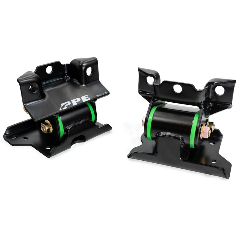 2001-2010 GM 6.6L Duramax Engine Mount Kit 50 Hardness Green
