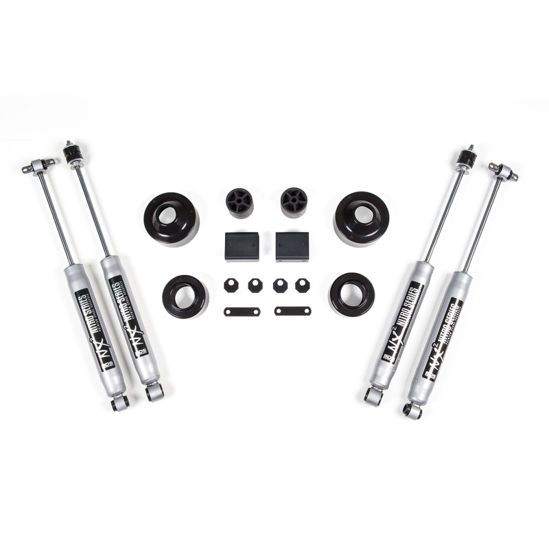 BDS Suspension 2″ Coil Spacer Kit 2012-2018 Jeep Wrangler JK 2 Door 463H