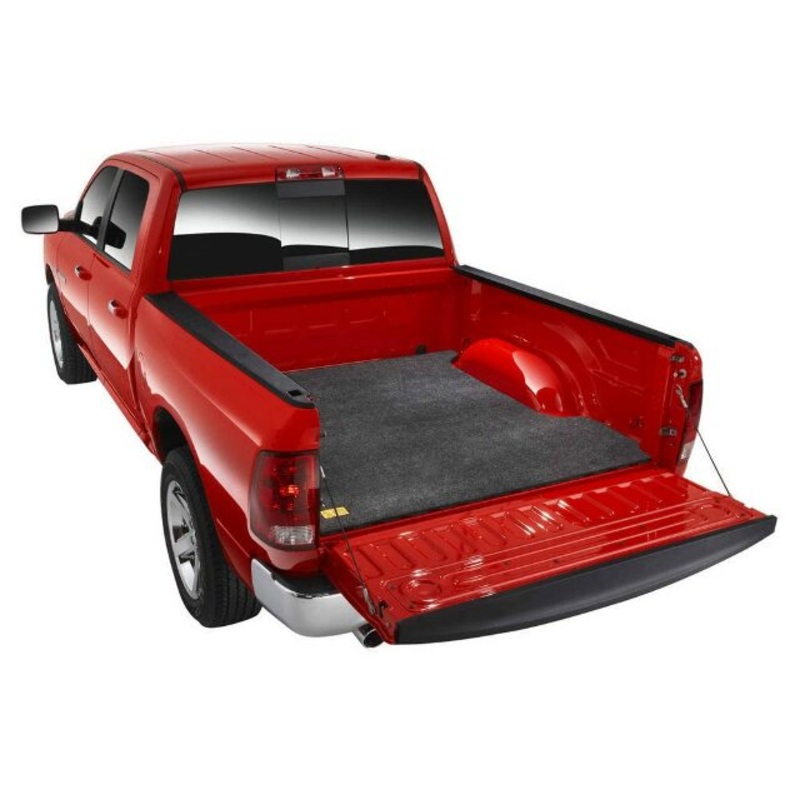 Bedrug Classic Bed Mat | 2015 – 2022 Chevrolet Colorado/GMC Canyon, 5″ Bed w/Drop-In Liner, Charcoal Grey | BMB15CCS