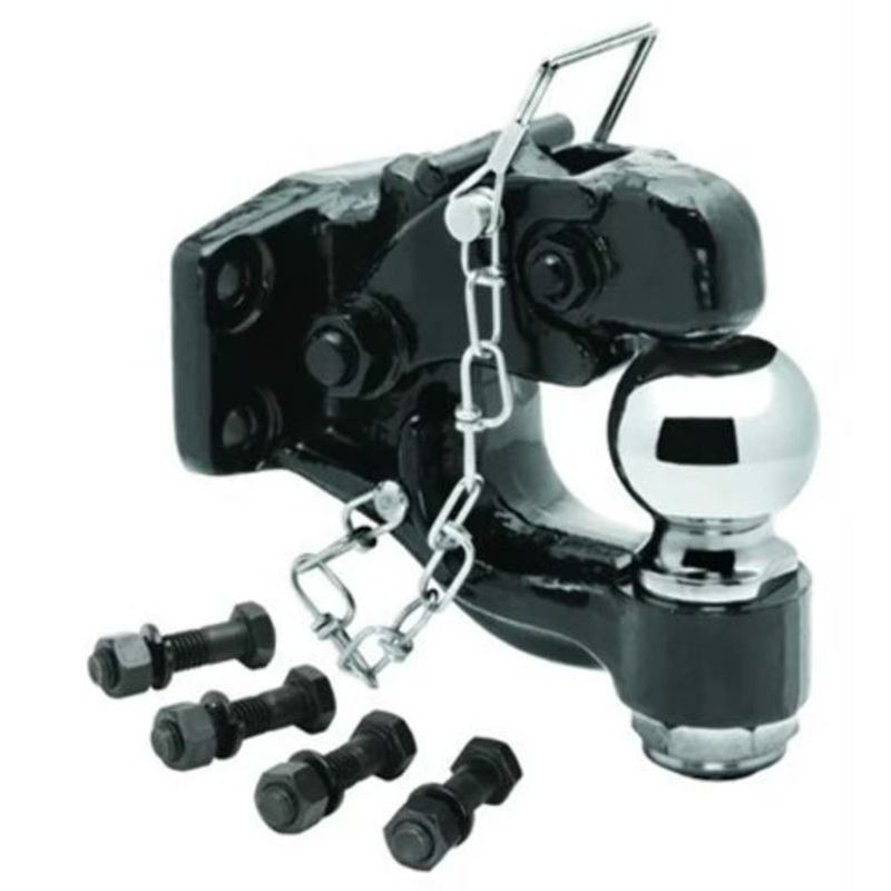 Draw-Tite 6301220: Pintle Hook & Ball Combination, Bolt-On, 16,000 Lbs. Capacity Hook, 2-5/16 in. Ball, 14,000 Lbs. Capacity Ball