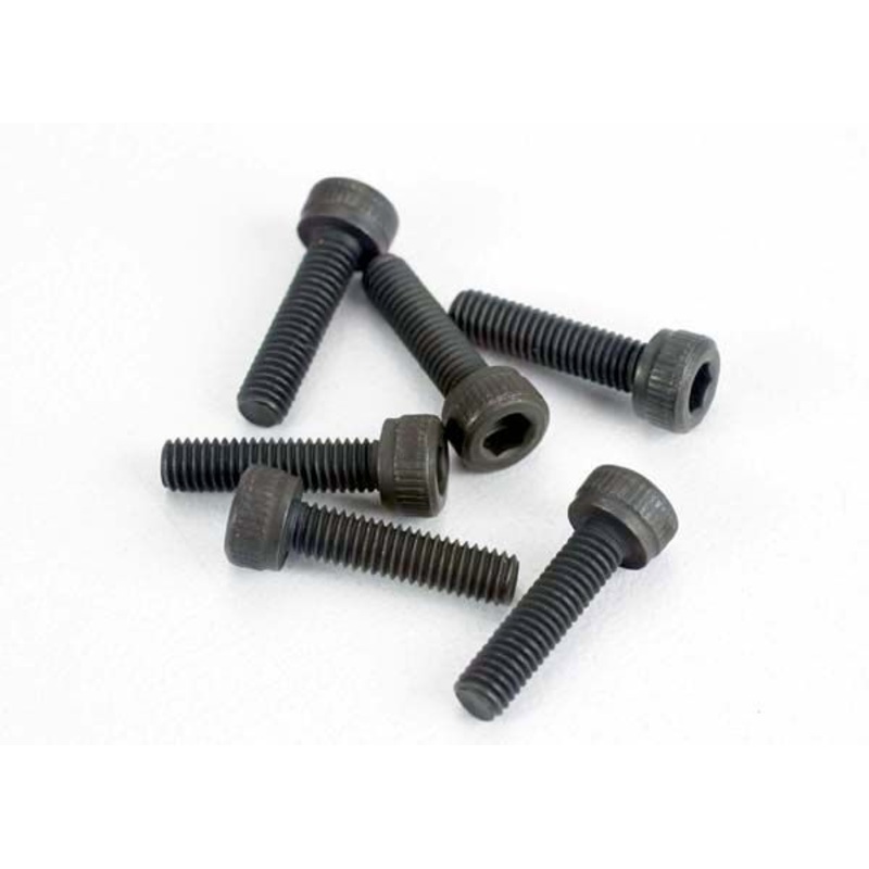 Traxxas Screws Cap-Head 3x12mm Hex (6)
