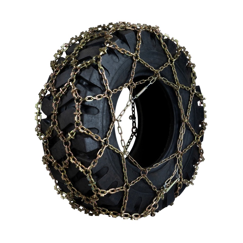 23.5-25 Quality Chain Loader-Grader WBSQ Double Diamond Pattern Alloy (With Wear Bar) – 1 Pair