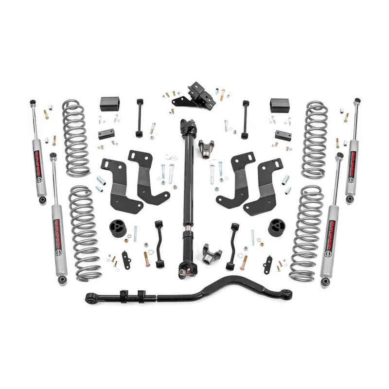 3.5 Inch Lift Kit | C/A Drop | Front D/S | Jeep Wrangler JL Rubicon (18-23)