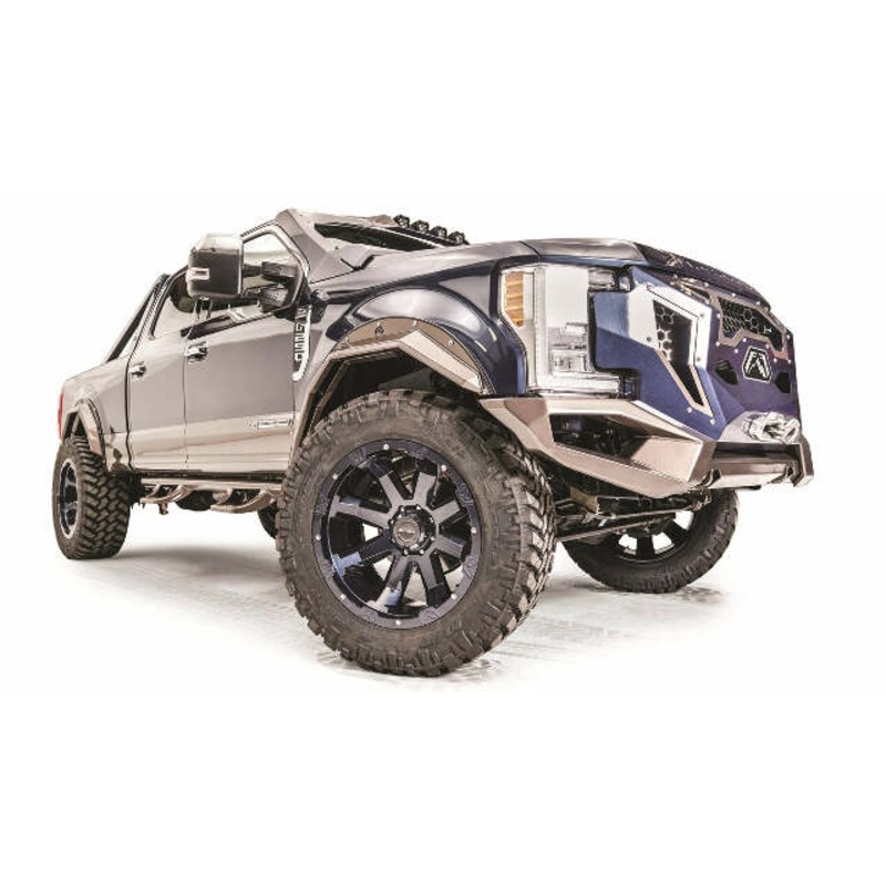 Fab Fours TF4110-1 Open Fender Flare Fits F-250 Super Duty F-350 Super Duty