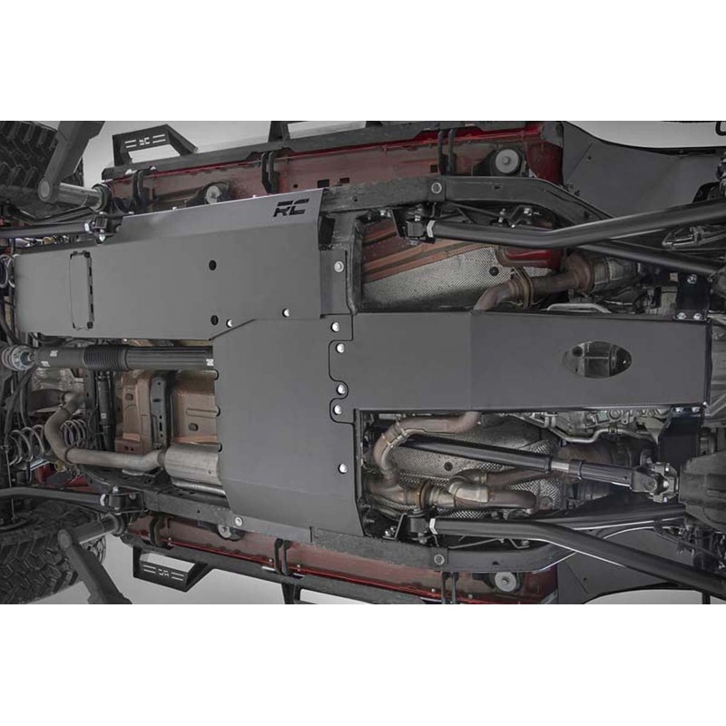 Skid Plate Combo | 3.6L | Engine | T-Case | Jeep Wrangler Unlimited (18-19)