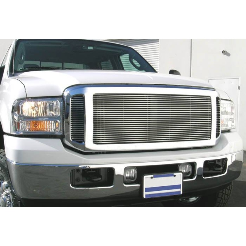 T-REX Grilles 20561 Polished Aluminum Horizontal Grille Fits 2005-2007 Ford F-250 F-350 F-450 F-550